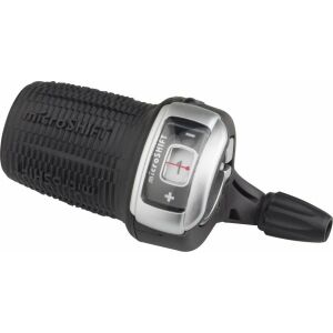 Microshift Manetka MICROSHIFT, Lewa, 3.rzędowa, Kompatybilna z Shimano, Twist Shifter, Friction/Optyczny Wskaźnik Przełożeń (NEW) 145422586 - Napęd rowerowy