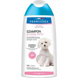 Francodex PL Fehér szőrre való sampon 250 ml