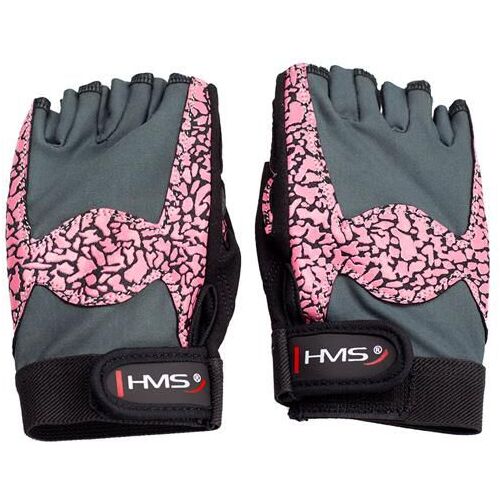 Mănuși HMS Gym RST03 roz-gri r. S (17-63-220) 145422684