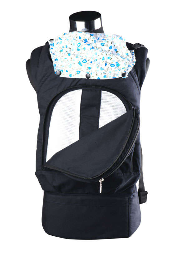 Cangaroo Babypack Babahordozó Kenguru - kék