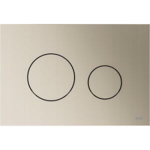 TECEloop - WC öblítő gomb műanyagból, fémes nikkel