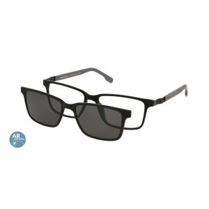 Solano CL 90216B polarizált ClipON szemüvegkeret férfiaknak, műanyag, fekete, 58 mm 145423804 - Solano