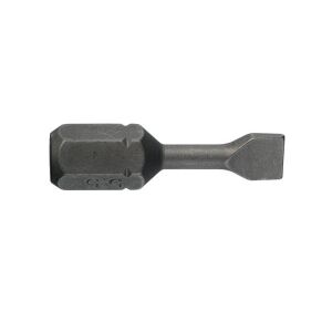 Бит TORSION 1/4'' DIN/ISO 1173 форма C 6.3 - широк профил, размер 1.2x6.5, дължина 25 мм 145427642 - Bithead