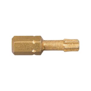 Bit DIAMOND TiN IMPACT 1/4'' DIN/ISO 1173 - Forma C 6,3 - profil TORX, L 25, DIM TX 40 145427720 - Accesorii pentru unelte