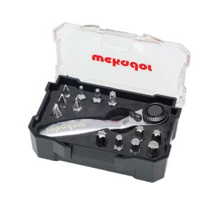 Комплект битове и аксесоари 14 части 145427777 - Сортер за инструменти и части, Набор от инструменти, Стълба и изпълнител, Индустриална система от рафтове и Батерия и зарядно устройство за инструменти