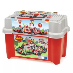 Abrick: Set de joacă multifuncțional - autostradă 145427885 - Tren, element feroviar, autostradă