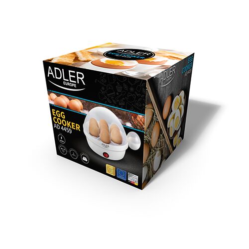 Adler | Varič vajec | AD 4459 | Biely | 450 W | Kapacita vajec 7 145809673