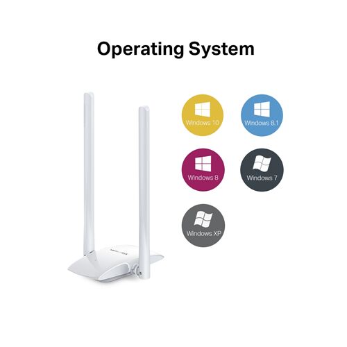 Mercusys | Bezprzewodowy adapter USB o dużym wzmocnieniu | MW300UH