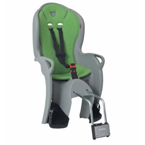 Újszerű!- Hamax Kiss Gyerekülés kerékpár vázra #zöld-szürke 145429278 - Gyerekülés kerékpárra