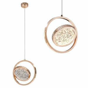 Kristály Csillár LHJ106-1CP LIGHT ROSE GOLD