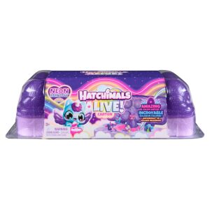 Hatchimals Alvie Neon Rainbow, 5 meglepetés figura szett, tojásban 145438773 - Hatchimals