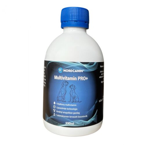 Nordcanin Multivitamin PRO+  250 ml 156745080 - Kiegészítő takarmány kutyáknak