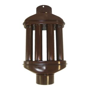 Hőfokozó barna 550 mm fi120mm 145441175 - Kandalló & Kályha