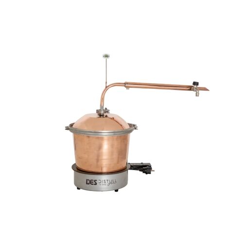 DES Illóolaj lepárló desztilláló 10 L elektromos fűtéssel, átfolyós hűtővel 145441598