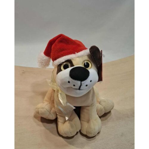 Plüss Télapós Sapis kutyus  19cm 145441772