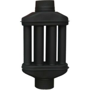 Hőfokozó fekete 550 mm fi120mm 145442729 - Kandalló & Kályha