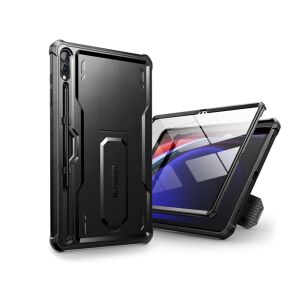 Tech-Protect Kevlar Pro ütésálló tok - Samsung Galaxy Tab S9+ / S10+ 12,4" X810/X816B/X826B - fekete 145443540 - Puzdrá na tablety