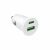 Ładowarka samochodowa USB-A USB-C Power Delivery 20W - biała 145450193
