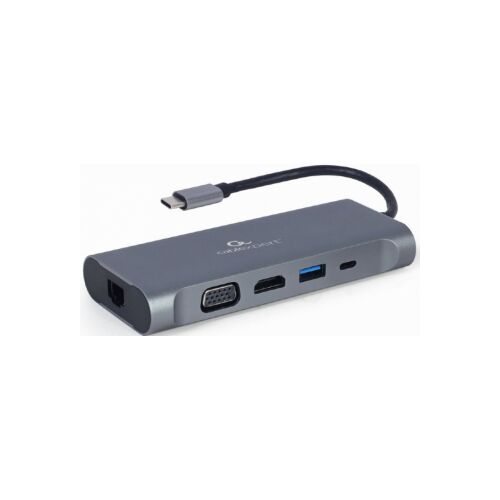 I/O ADAPTÉR USB-C NA HDMI/USB3/7V1 A-CM-COMBO7-01 GEMBIRD