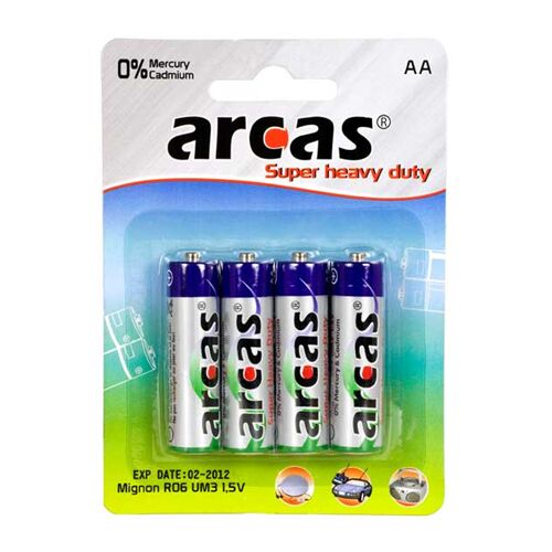 Arcas | AA/R6 | Super rezistente | 4 buc.