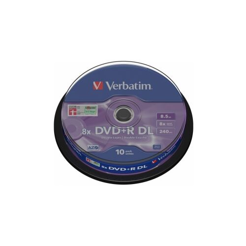 VERBATIM DVD+R DoubleLayer 8,5GB/ 8x/ pachet de 10/ ax 145463744