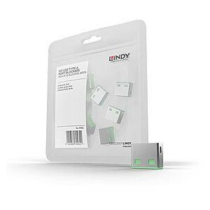 Blocator de porturi USB, pachet de 10/roz 40460 LINDY 145463807 - Alte accesorii pentru calculatoare