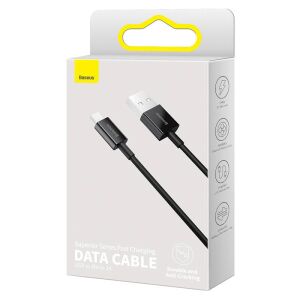 Kabel Baseus Micro USB Superior, kabel do szybkiego ładowania 2A, 2m, czarny (CAMYS-A01) 145464100 - Kabel USB