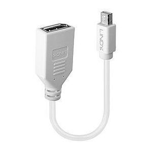 ADAPTER MINI DP DO DP/0,2M 41021 LINDY 145464099 - Konwerter DisplayPort