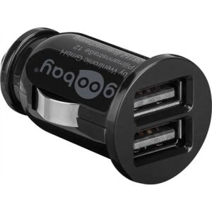 Goobay | Încărcător auto dual USB | 58912 | Încărcător auto mini USB