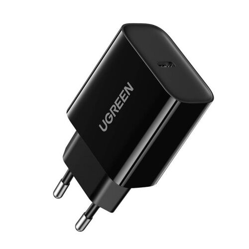 Ugreen 20W PD USB-C Fast QC4.0+ 3A & Adaptives Universal-Ladegerät für Smartgeräte Schwarz 145464597