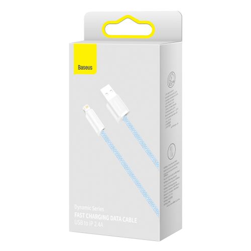 Kabel Baseus Dynamic USB do Lightning, 2,4 A, 2 m (niebieski) 145464596
