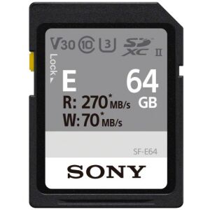 Sony SDXC 64GB E UHS-II U3 ​​V30 memóriakártya 145464673 - Memóriakártya