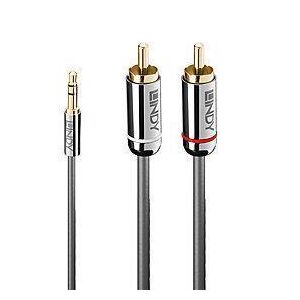 KABEL AUDIO 3,5MM DO PHONO 3M/35335 LINDY 145465368 - Kabel RCA