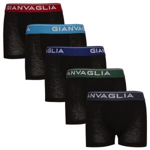5PACK gyerek boxeralsó Gianvaglia fekete (026 - boys) 122 146009814 - Baba & Tipegő