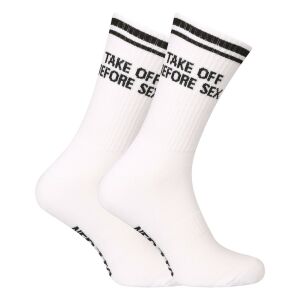 ZokniNedeto sport magassarkú fehér felszállás (1NOBT3) XL