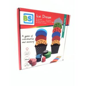 Fagyi álom - mintaépítő kirakó - BS Toys 145478730 - Fejlesztő játék ovisoknak