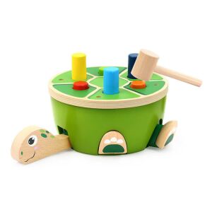 Perkussionsspielzeug – Verspielter Frosch 145478965 - Babywalker, Lauflernhilfen und Entwicklungsspiele für Kleinkinder