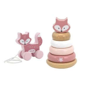 Húzogatós róka és montesszori készlet 145479027 - Kreatív & Építő játék