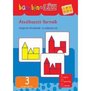 BambinoLÜK - Átváltozott formák - Fejlesztő füzet 145479799 - Gyermek & Ifjúsági könyv