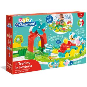 Interaktív vasúti pálya szett - Clementoni - Bébijáték 145479916 - Vonat, vasúti elem, autópálya