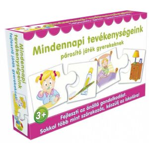 Mindennapi tevékenységeink - ismeretterjesztő játék 145479956 - Puzzle