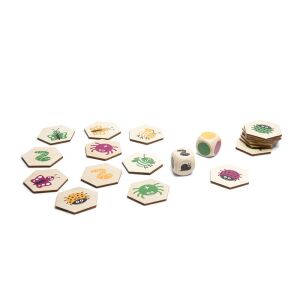 Bogarak - Fajáték - BS Toys 145480442 - Fejlesztő játék ovisoknak