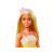 Közelkép a Mattel Barbie Dreamtopia Sárga Királynő Baba Fejéről