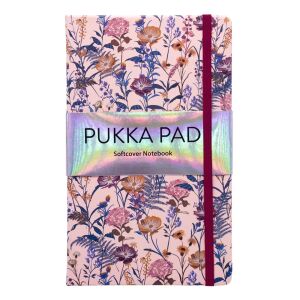Pukka Pad Bloom A5 192 oldalas vonalas gumipántos notesz - Mintás 145481234 - Irodai papíráru