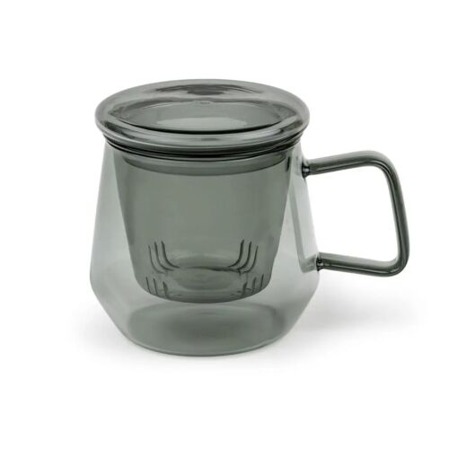 Bredemeijer Livorno 350ml Teás pohár szűrővel - Átlátszó fekete 145481273