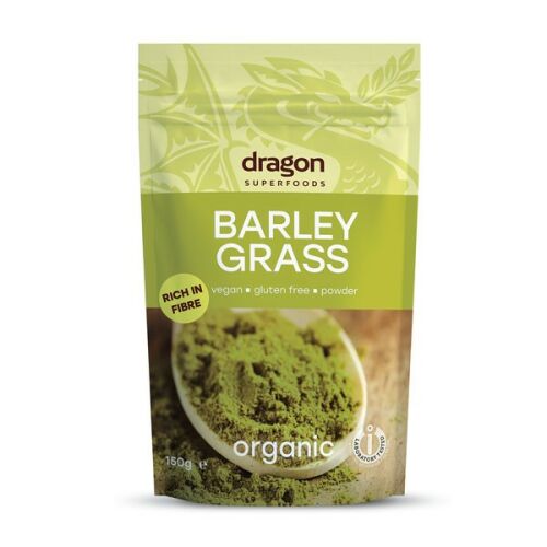 Dragon Superfoods Bio Zöldárpa por, 150g, rostban gazdag, vegán, gluténmentes - Egészségügyi eszköz