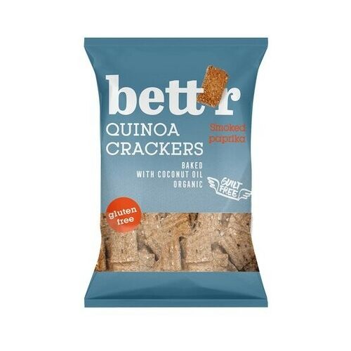 Bettr Quinoa és füstölt paprikás keksz, gluténmentes, 100g - Keksz
