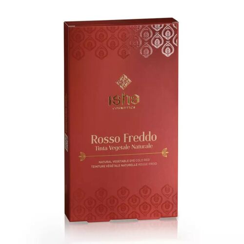 Isha Cosmetics Rosso Freddo Hideg Vörös Természetes Növényi Hajfesték - Hajápolás