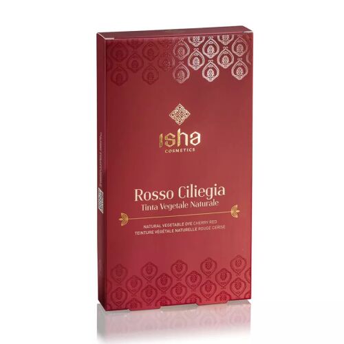 Isha Cosmetics Cseresznyepiros Természetes Hajfesték - Hajápolás