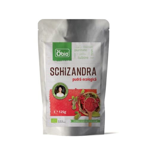 OBIO Schizandra por, 125g, nyers és bio - Szépség és egészség